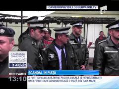 Scandal într-o piaţă din Baia Mare