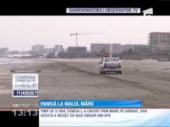 Panică la malul mării