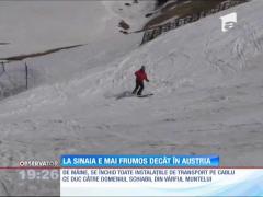 La Sinaia e mai frumos decât în Austria
