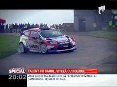 Special! Talent cu carul, viteză cu bolidul