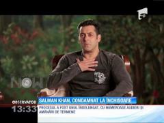 Salman Kahn, condamnat la 5 ani de închisoare pentru omor