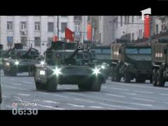 Armata rusă, defilare cu cele mai noi sisteme de armament