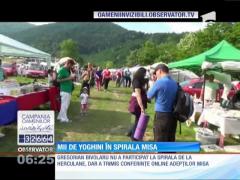 Mii de yoghini la prima spirală MISA din acest an