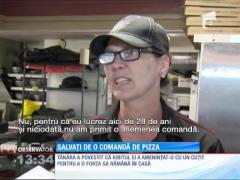 Salvaţi de o comandă de pizza