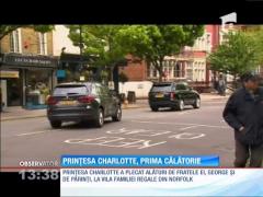 Prinţesa Charlotte, prima călătorie
