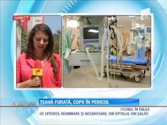 Ţeavă furată, copii în pericol