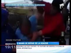 Bărbat bătut de soacră la crâşmă