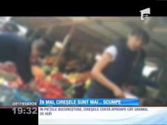 Un kilogram de cireşe costă cât un gram de aur