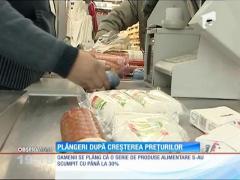 Produsele alimentare s-au scumpit cu până la 30%