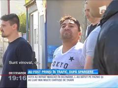 O urmărire ca-n filme şi un jaf s-au încheiat la poliţie