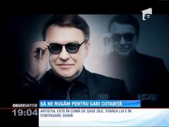 Gabriel Cotabiţă se află de şase zile în comă. Doar aparatele îl mai ţin în viaţă
