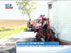 Accident cu victime pe DN2