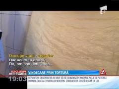 Şocant! Un vraci fără studii de medicină îşi tratează pacienţii cu pumni şi palme!