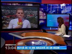 Fetiţă de 10 ani abuzată de un vecin