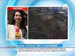 Elevul din Constanţa care şi-a împuşcat doi colegi își regretă fapta