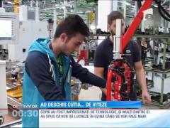 În vizită la o uzină care produce cutii de viteze pentru maşinile nemţeşti