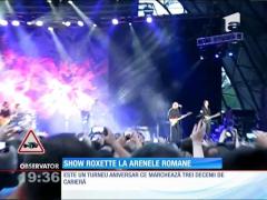 Duminică, concert Roxette la Arenele Romane