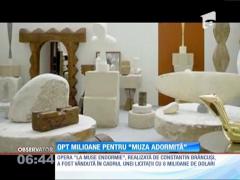 Muza adormită - o sculptură semnată de Brâncuşi s-a vândut cu 8 milioane de dolari