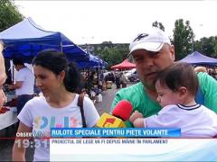 Rulote speciale pentru pieţe volante