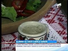 Cine-a spus că slănina şi ţuica fac casă bună nu e medic. Nutriţioniştii au dărâmat mitul