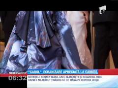 "Carol", ecranizare apreciată la Cannes
