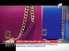Special! Gențile multicolore, la modă în vara 2015