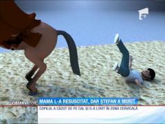 Update! Anchetă după moartea copilului la o lecţie de echitaţie