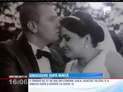 TRAGEDIE! Sinucidere după nuntă