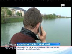 Adolescent dispărut fără urmă de două săptămâni