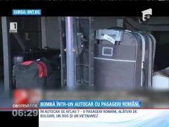 Bombă descoperită într-un autocar din România! La bord erau români. Statul Islamic, în spatele operaţiunii