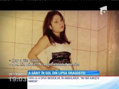 A sărit în gol pentru că nu se simţea iubită