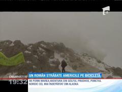 Un român străbate Americile pe bicicletă