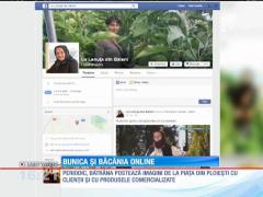 O bunicuţă din Dâmboviţa şi-a făcut o băcănie online