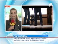 Seiful cu banii pentru salariile angajaților de la o fabrică de mezeluri din Argeş a fost spart