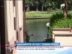 Traiul într-un apartament luxos a devenit coşmar locativ pentru Dorin şi Alin Cocoş