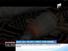 Încă o fetiţă a murit în braţele mamei, la câteva ore după un vaccin!