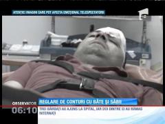 Reglare de conturi cu bâte și săbii într-o localitate din Dâmboviţa