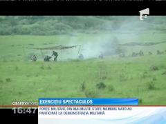 Exerciţiu militar costisitor și spectaculos la Cincu