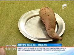 Cartofii dulci ar putea înlocui celebrii pepeni de Dăbuleni