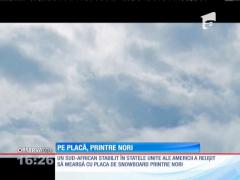 Pe placă, printre nori