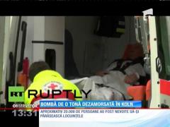 Bombă de o tonă dezamorsată în Koln