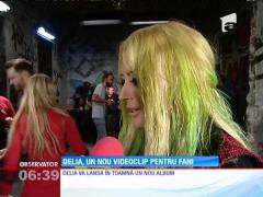 Delia, un nou videoclip pentru fani