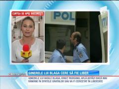 Ginerele lui Blaga cere să fie liber