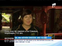 Cel mai bătrân crocodil are 112 ani