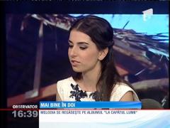 Alexandra Ușurelu a lansat videoclipul piesei ”Mai bine în doi”