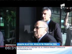 Joseph Blatter reales președinte al FIFA!