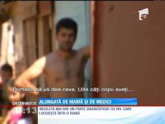 Internată în spital cu bolile chinului, Nicoleta a fost alungată de părinți