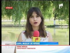 Copil mușcat de viperă