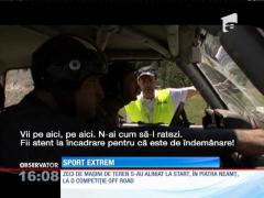 Sport extrem printre copaci