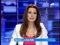 Protest la înălţime